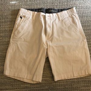 White Docker Shorts